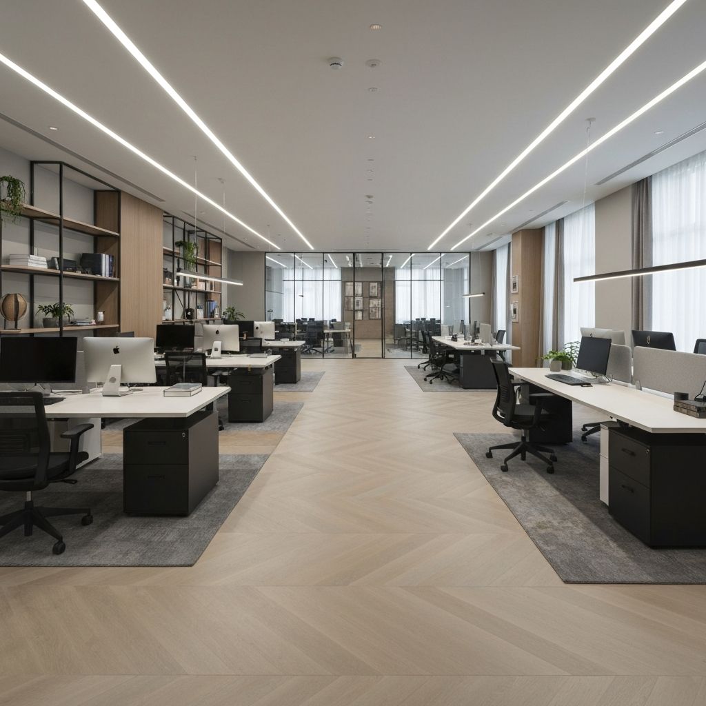 Modern corporate office interior